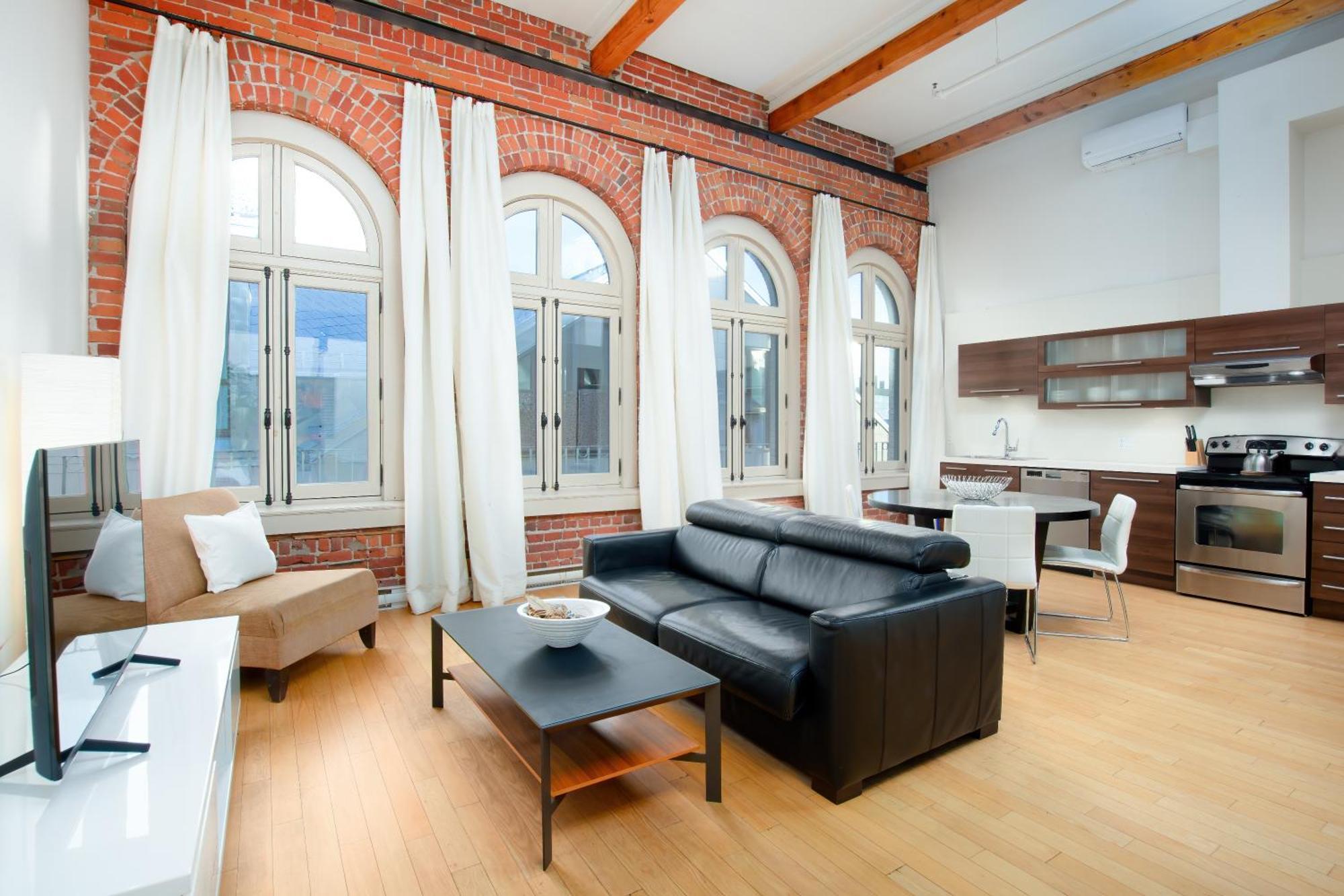 Apartmán Les Lofts 1048 Quebec Exteriér fotografie
